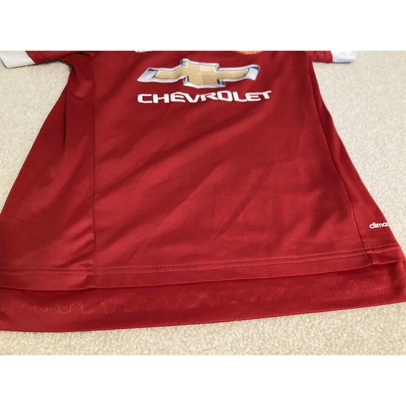 Manchester united 100% AUTHENTIC Red Home jersey Addidas sz Small - Picture 3 of 5